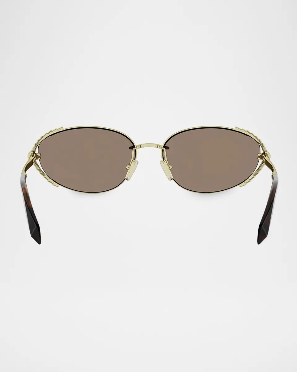 BVLGARI Serpenti 55mm Metal Oval Sunglasses | Thumbnail 5 BVLGARI Serpenti 55mm Metal Oval Sunglasses | Thumbnail 5