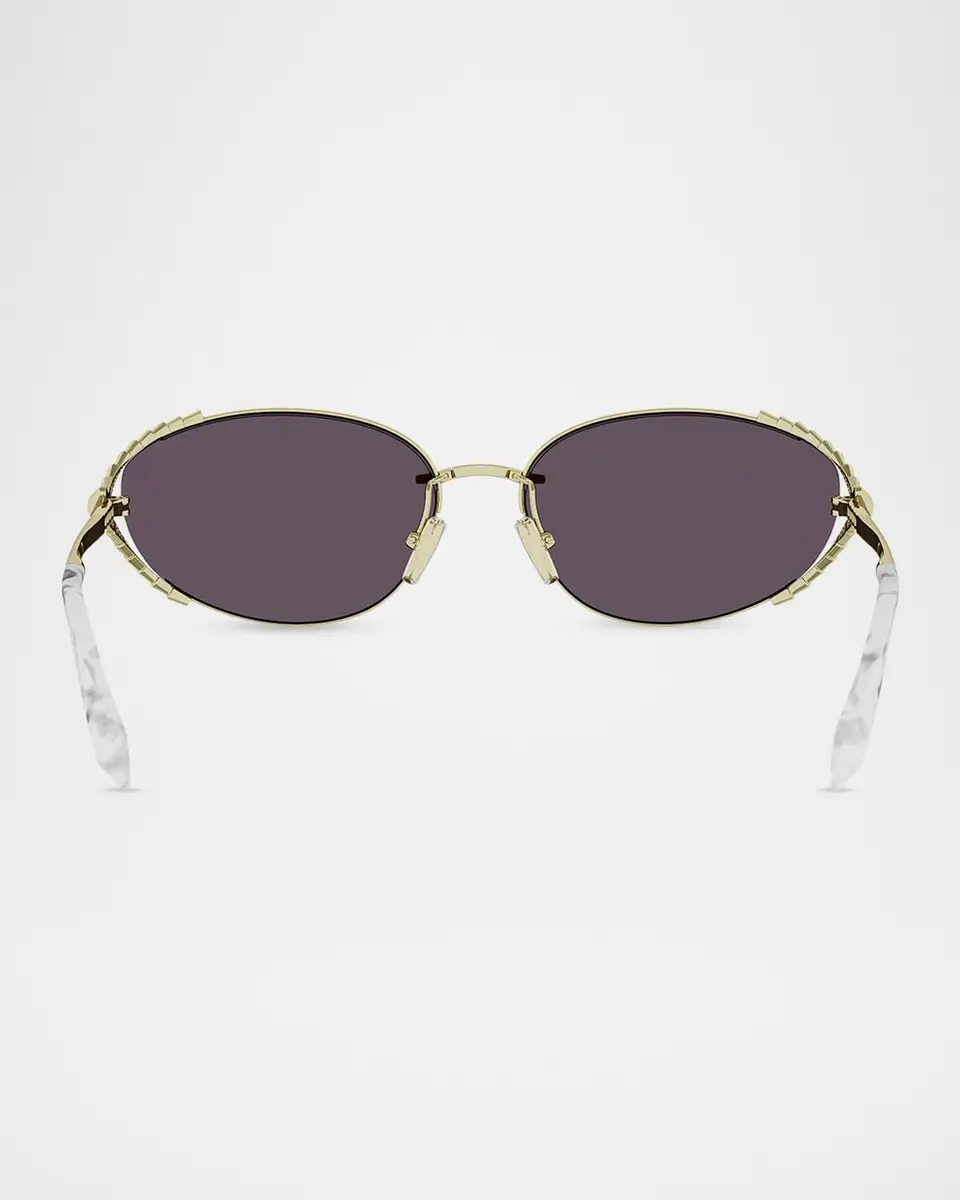 BVLGARI Serpenti 62mm Metal Oval Sunglasses | Thumbnail 5 BVLGARI Serpenti 62mm Metal Oval Sunglasses | Thumbnail 5