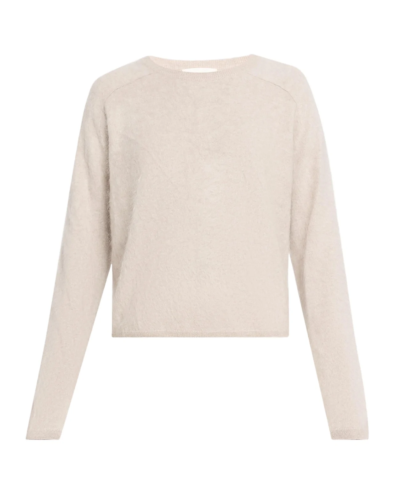 Lisa Yang Lexia Mock-Neck Cashmere Short-Sleeve Sweater