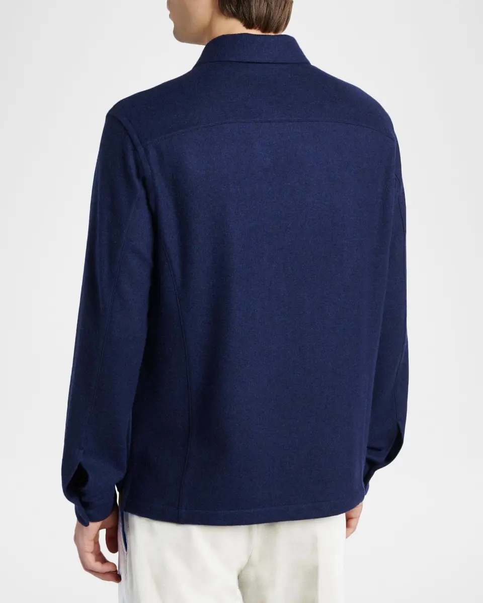 TOM FORD Boutique Men's Cashmere Overshirt | Thumbnail 3