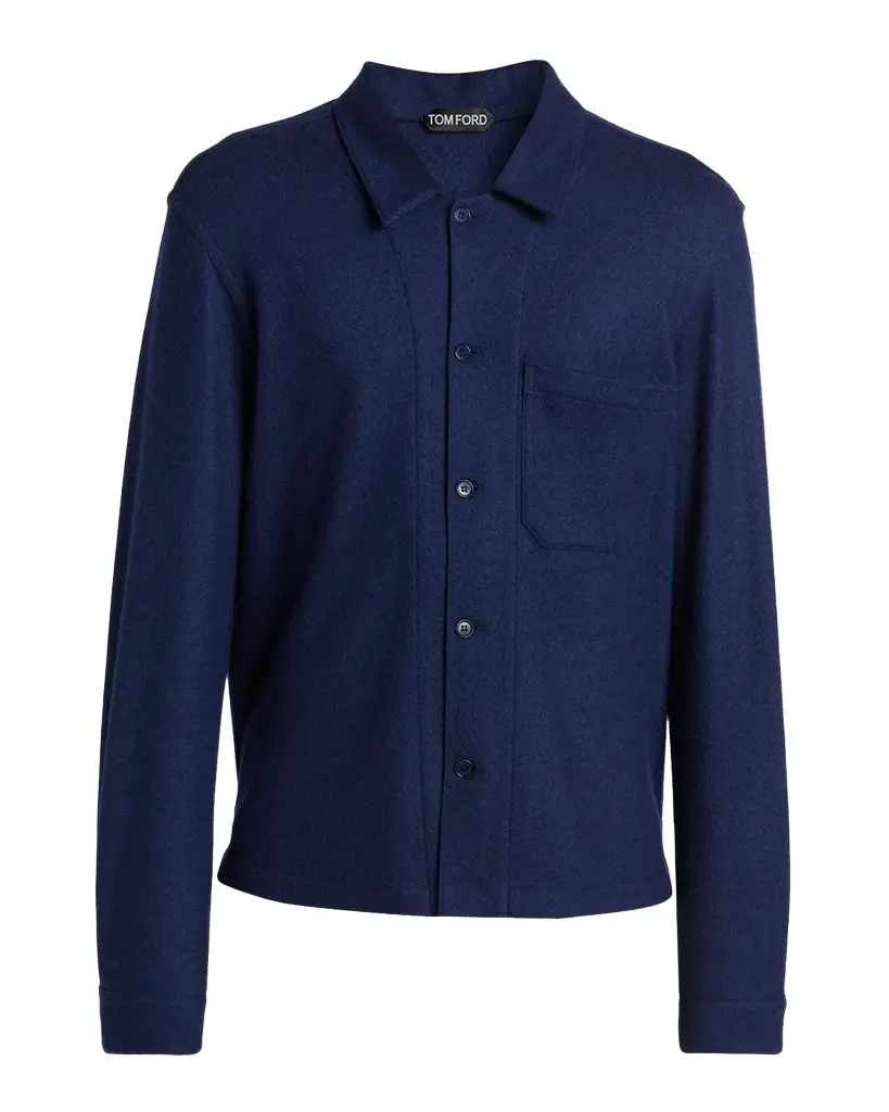 TOM FORD Boutique Men's Cashmere Overshirt