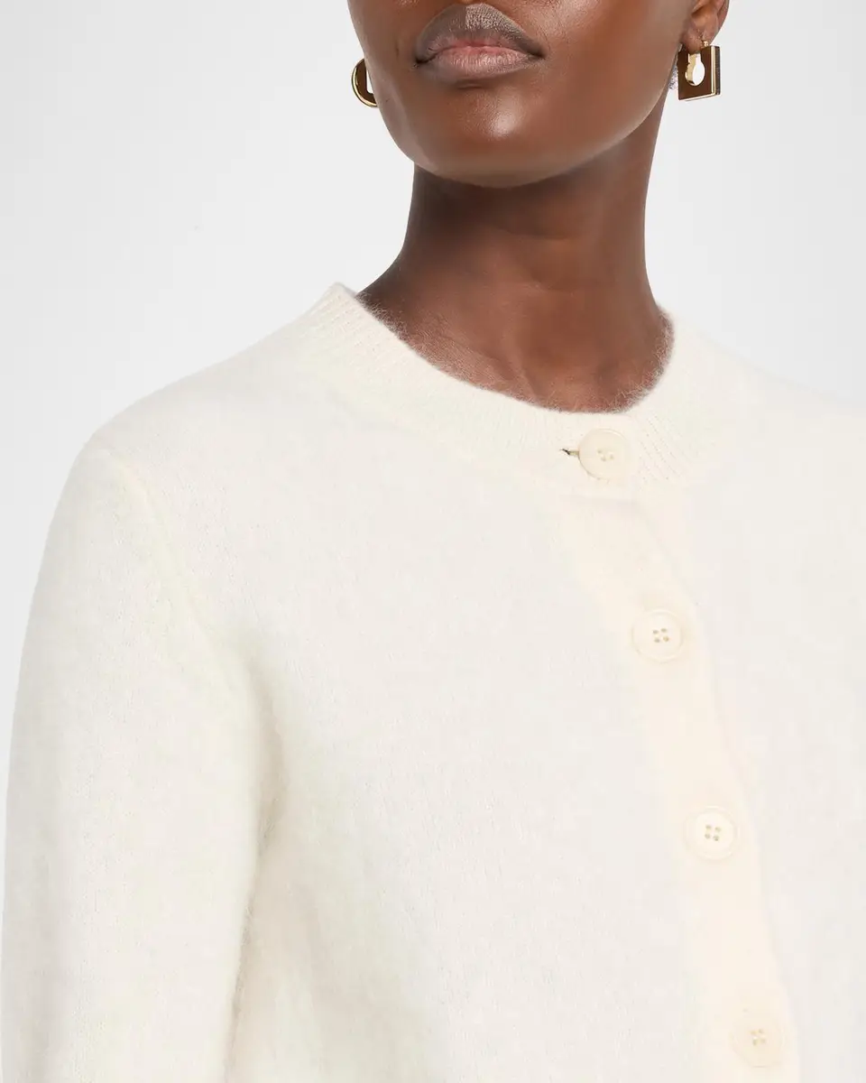 Lisa Yang Azalea Brushed Cashmere Cardigan Sweater | Thumbnail 5 Lisa Yang Azalea Brushed Cashmere Cardigan Sweater | Thumbnail 5
