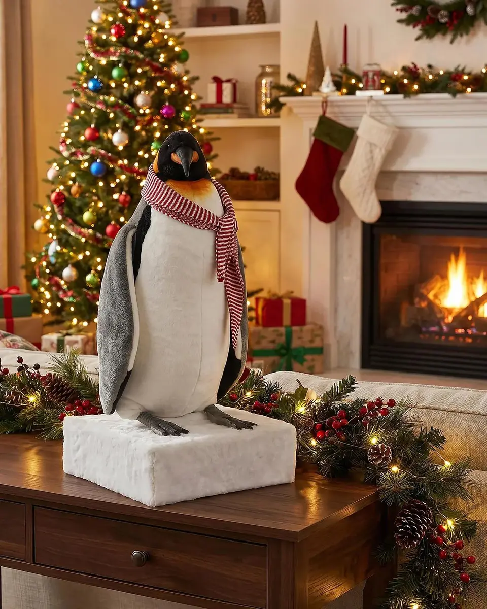 Universal Statues Flop The Penguin Figurine