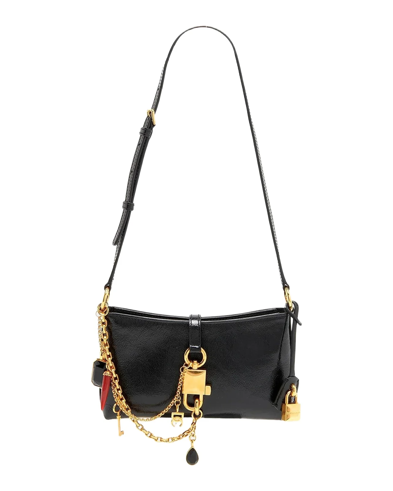 Dolce & Gabbana Vittoria Leather Shoulder Bag