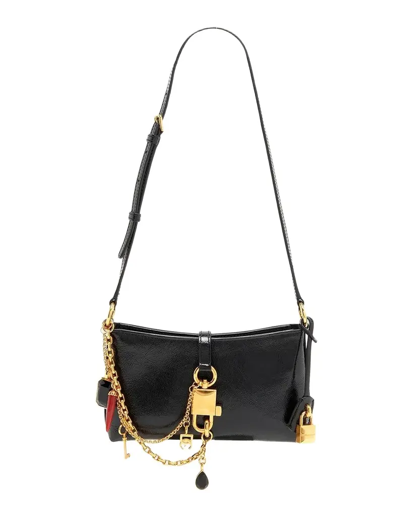 Dolce & Gabbana Vittoria Leather Shoulder Bag