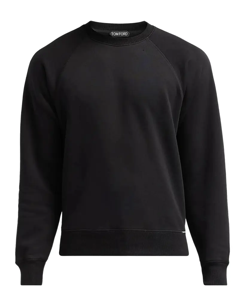 Tom Ford Men's Crewneck Cotton Sweatshirt