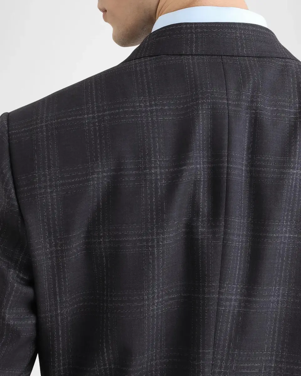 Dolce & Gabbana Men's Single-Breasted Plaid Three-Piece Suit | Thumbnail 5 Dolce & Gabbana Men's Single-Breasted Plaid Three-Piece Suit | Thumbnail 5