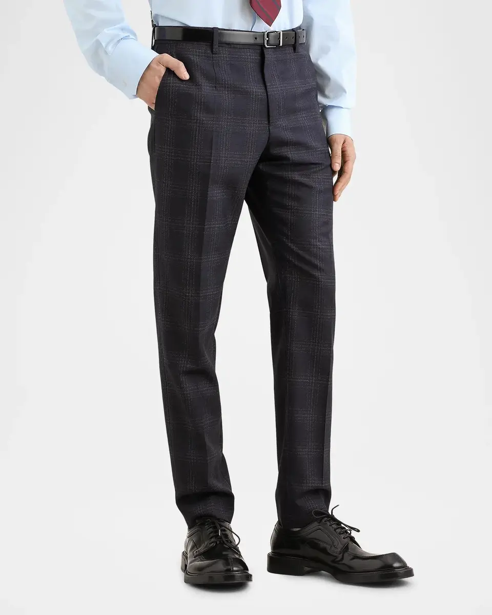 Dolce & Gabbana Men's Single-Breasted Plaid Three-Piece Suit | Thumbnail 6 Dolce & Gabbana Men's Single-Breasted Plaid Three-Piece Suit | Thumbnail 6