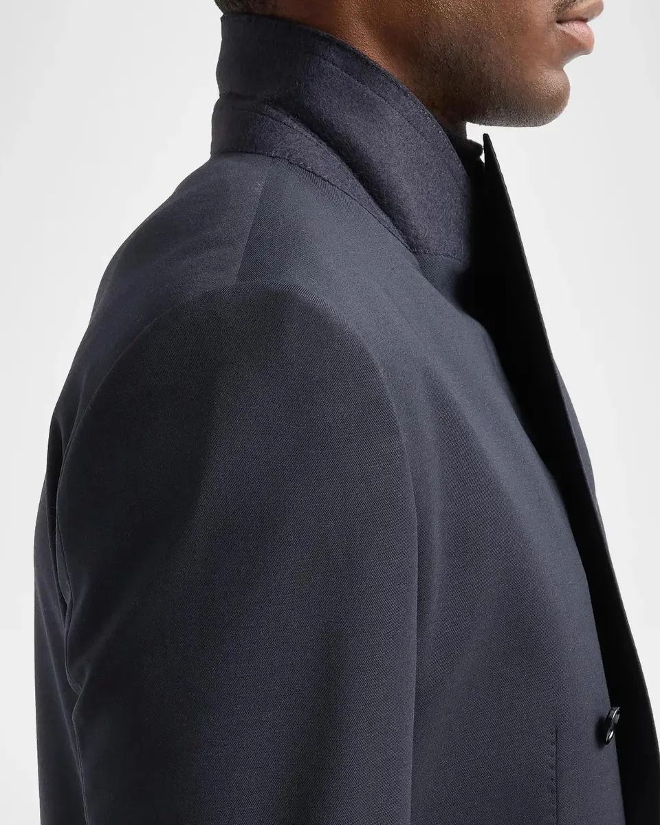 Dolce & Gabbana Men's Stretch-Virgin Wool Double-Breasted Jacket | Thumbnail 7 Dolce & Gabbana Men's Stretch-Virgin Wool Double-Breasted Jacket | Thumbnail 7