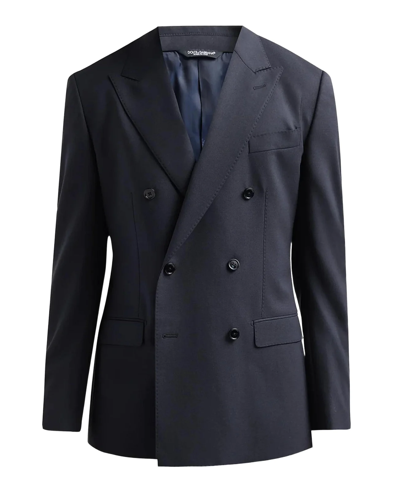 Dolce & Gabbana Men's Stretch-Virgin Wool Double-Breasted Jacket
