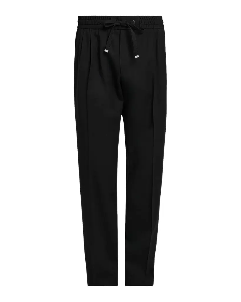 Dolce & Gabbana Men's Elasticized Stretch-Wool Straight-Leg Trousers