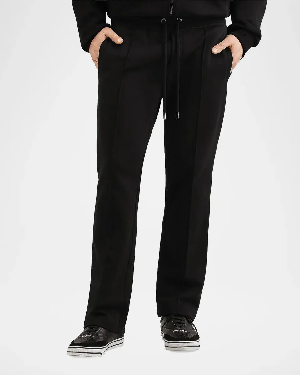 Dolce & Gabbana Men's Logo Cotton Drawstring Pants | Thumbnail 4 Dolce & Gabbana Men's Logo Cotton Drawstring Pants | Thumbnail 4