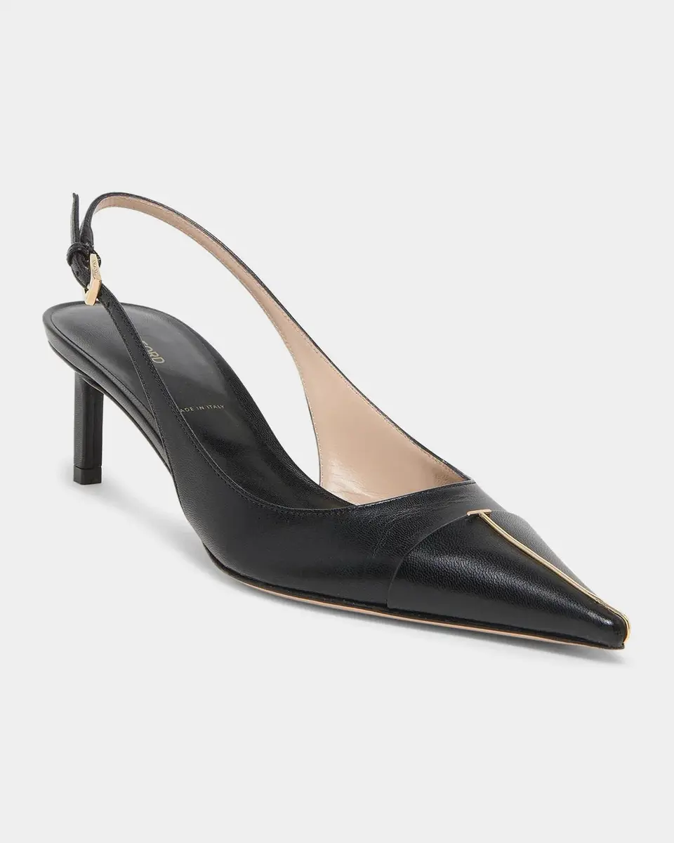 Tom Ford 55mm Shiny Kid Leather Slingback Pumps | Thumbnail 2 Tom Ford 55mm Shiny Kid Leather Slingback Pumps | Thumbnail 2
