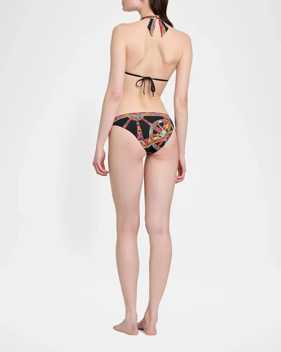 Dolce & Gabbana St. Carretto Printed Bikini | Thumbnail 3 Dolce & Gabbana St. Carretto Printed Bikini | Thumbnail 3