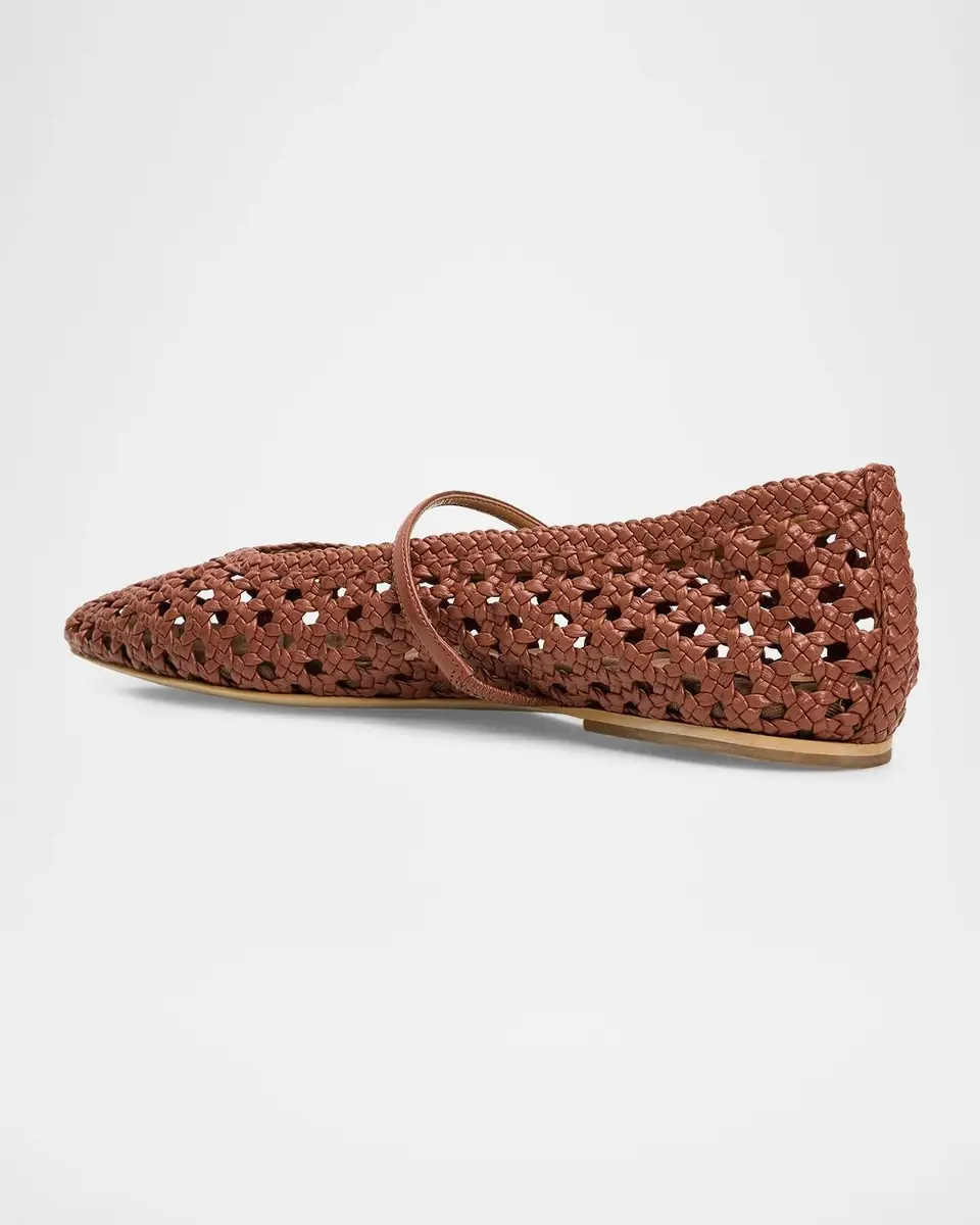 Aera Maya Woven Mary Jane Flats | Thumbnail 4 Aera Maya Woven Mary Jane Flats | Thumbnail 4
