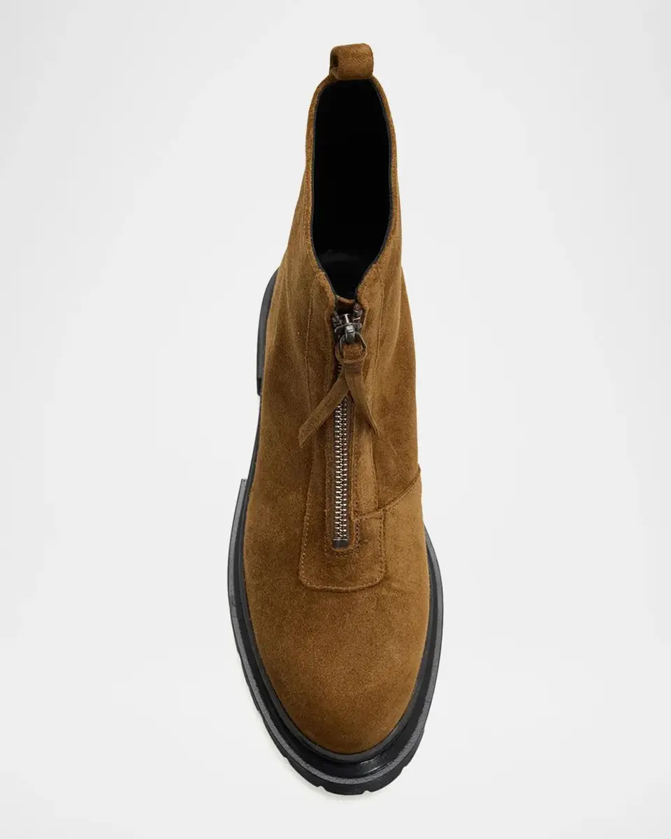Staud Miles 50MM Suede Ankle Boots | Thumbnail 6 Staud Miles 50MM Suede Ankle Boots | Thumbnail 6