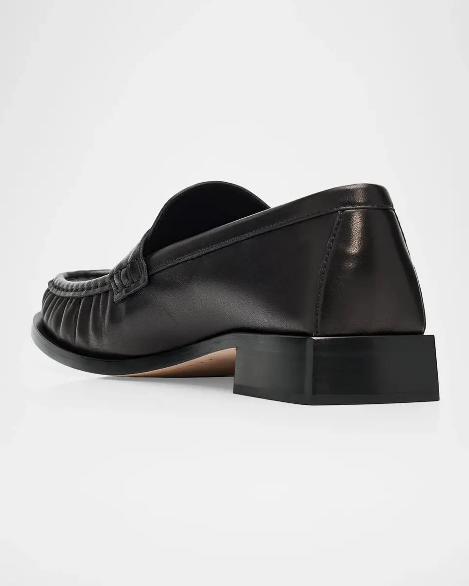 Roger Vivier Embellished Buckle 25MM Leather Loafers | Thumbnail 4