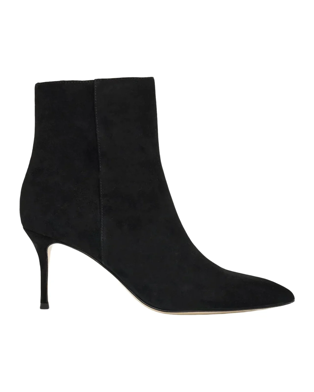 Houston 75MM Suede Stiletto Booties Houston 75MM Suede Stiletto Booties