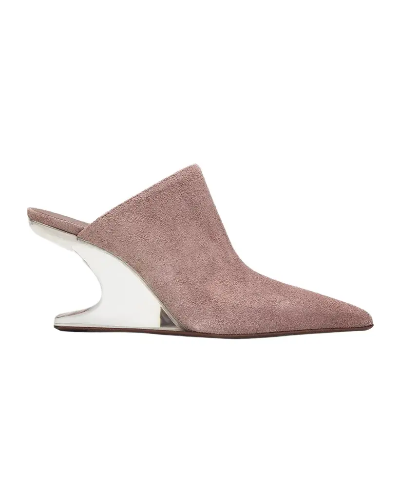 Cantilever 8 Sabot Sharp Suede Mules