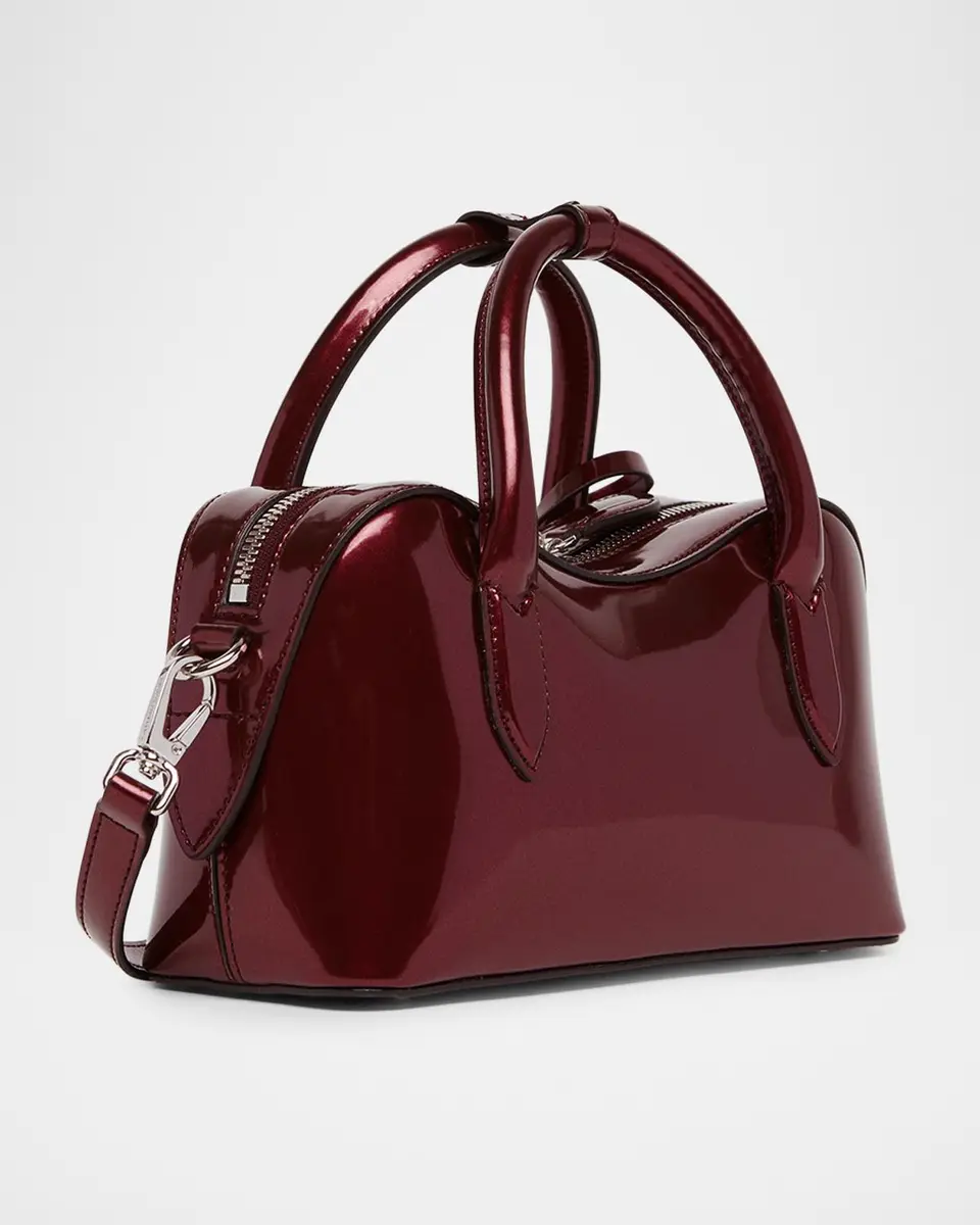 Stella McCartney Ryder Small Glossy Crossbody Bag | Thumbnail 3