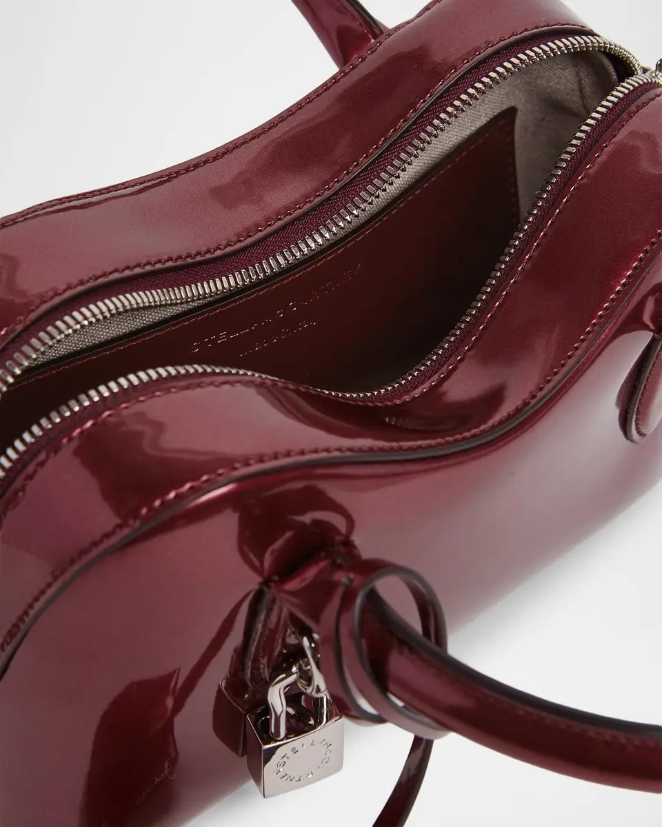 Stella McCartney Ryder Small Glossy Crossbody Bag | Thumbnail 4
