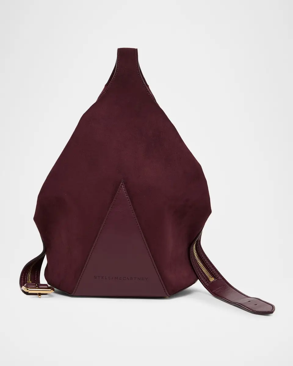 Stella McCartney Appaloosa Small Vegan Suede Bucket Bag | Thumbnail 3 Stella McCartney Appaloosa Small Vegan Suede Bucket Bag | Thumbnail 3