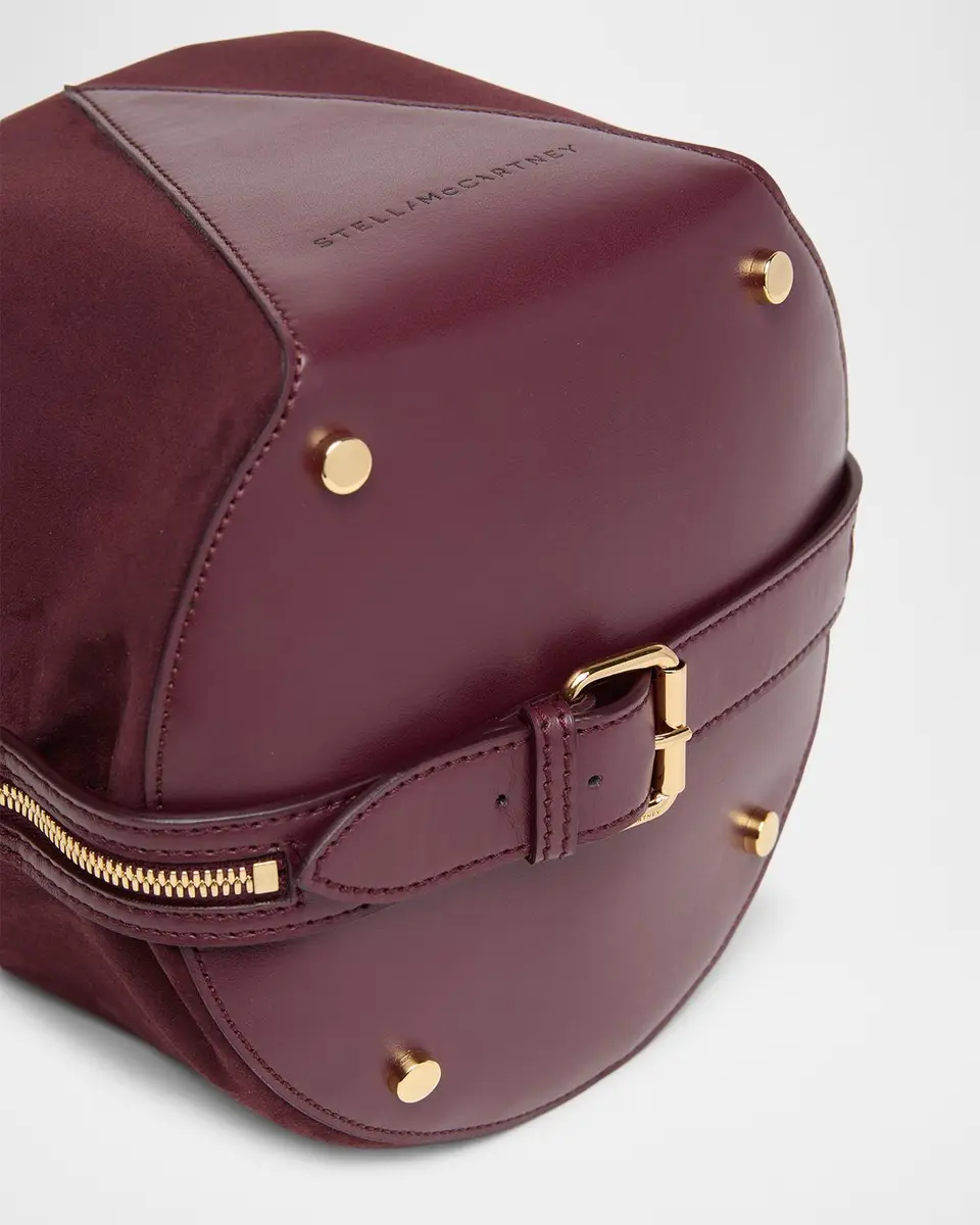 Stella McCartney Appaloosa Small Vegan Suede Bucket Bag | Thumbnail 6 Stella McCartney Appaloosa Small Vegan Suede Bucket Bag | Thumbnail 6