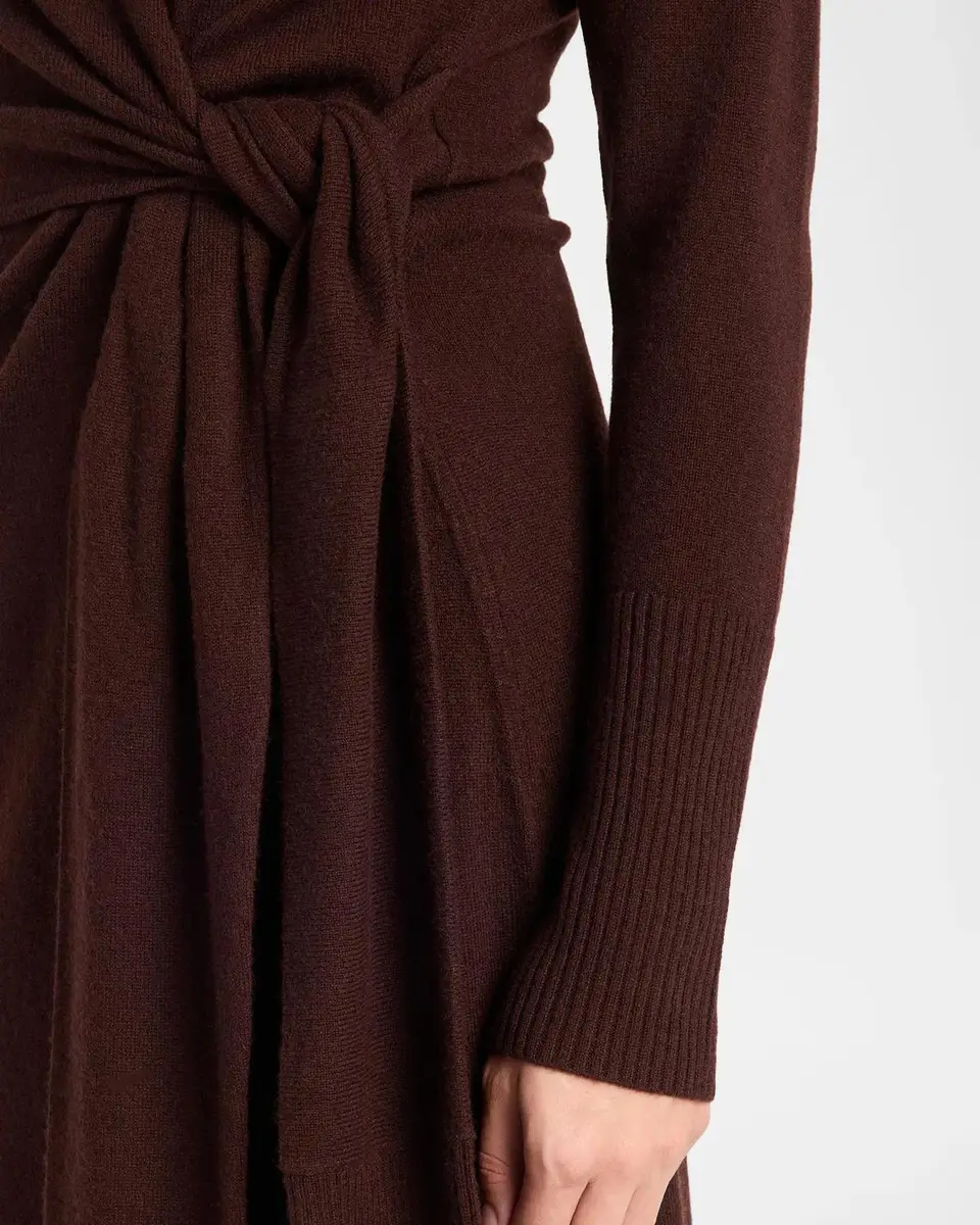 Veronica Beard Salomez Knit Wrap Midi Dress | Thumbnail 5 Veronica Beard Salomez Knit Wrap Midi Dress | Thumbnail 5