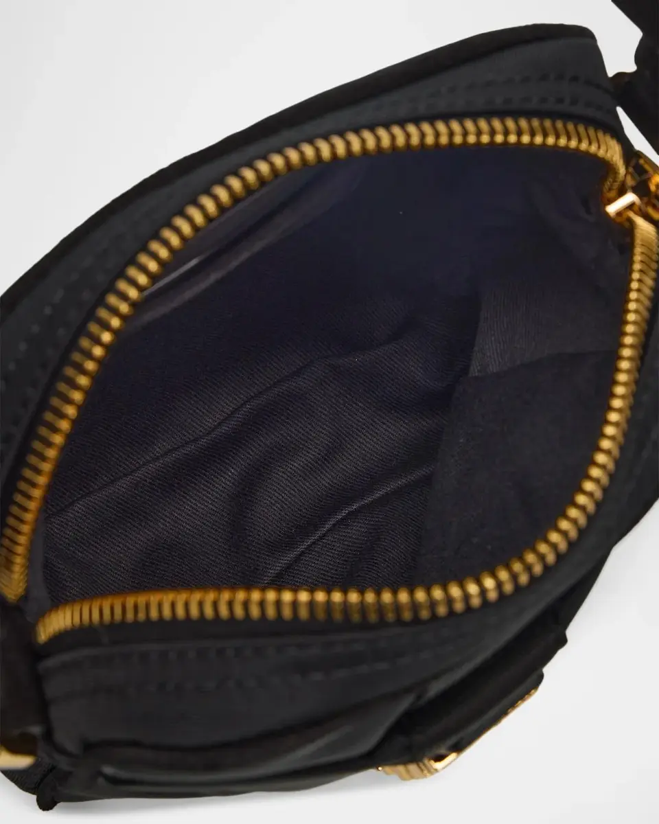 MOSCHINO Men's Metal-Logo Crossbody Bag | Thumbnail 4 MOSCHINO Men's Metal-Logo Crossbody Bag | Thumbnail 4