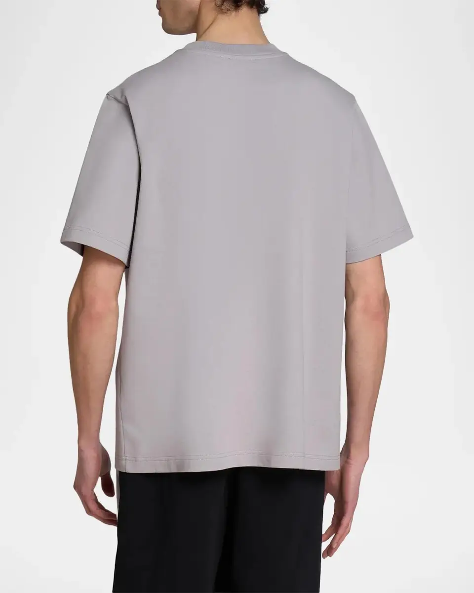 Casablanca Men's Casa Racing 3D Printed Cotton Crewneck T-Shirt | Thumbnail 2 Casablanca Men's Casa Racing 3D Printed Cotton Crewneck T-Shirt | Thumbnail 2