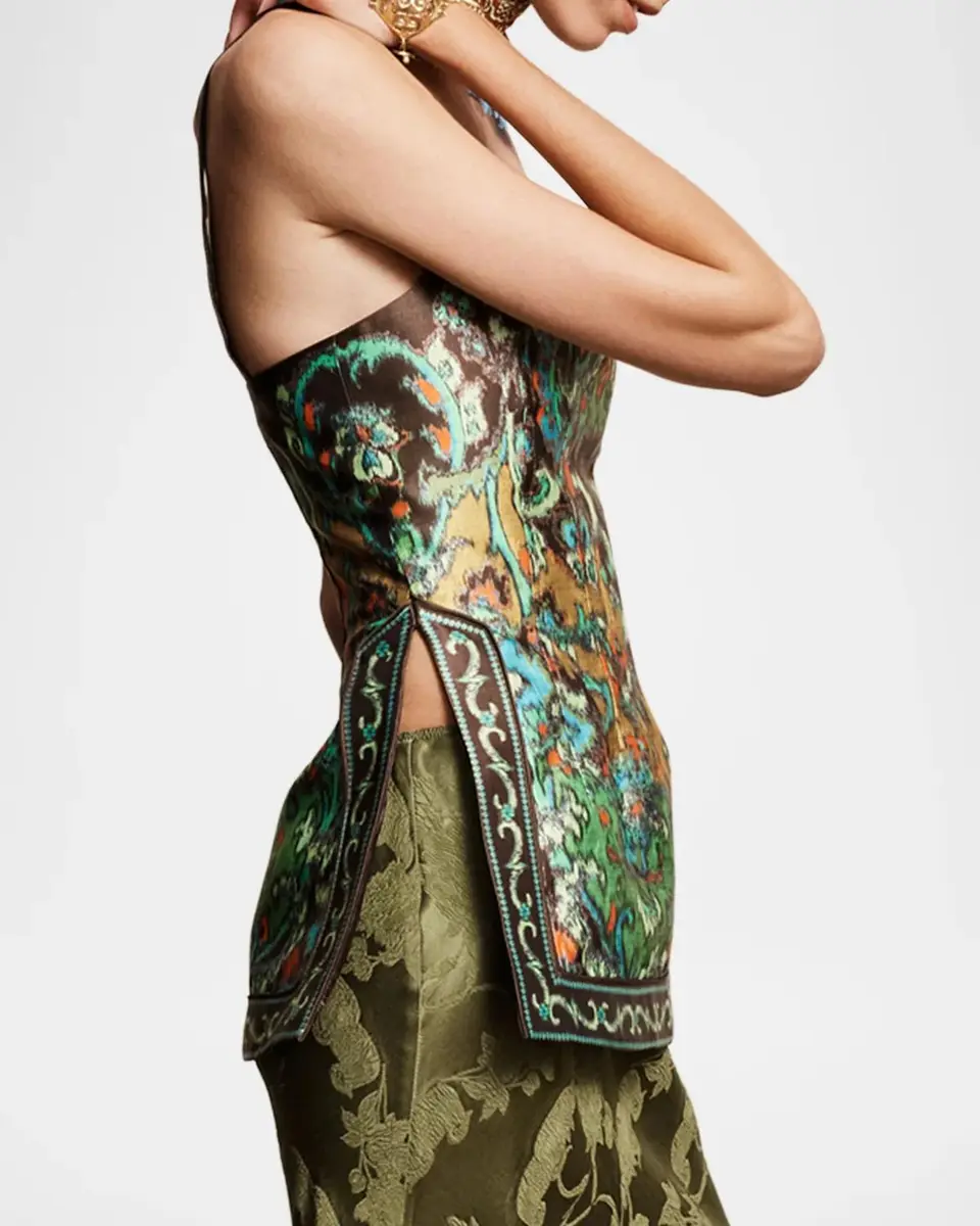 ALÉMAIS Charlotte Sleeveless Square-Neck Top | Thumbnail 5 ALÉMAIS Charlotte Sleeveless Square-Neck Top | Thumbnail 5