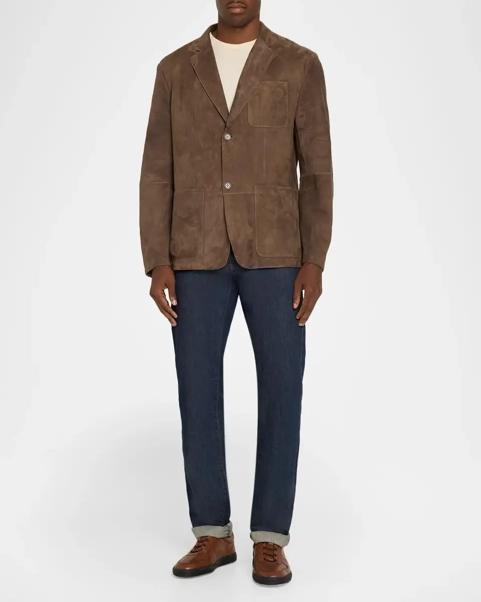 Tod's Men's Leather Slip-On Sneakers | Thumbnail 3 Tod's Men's Leather Slip-On Sneakers | Thumbnail 3