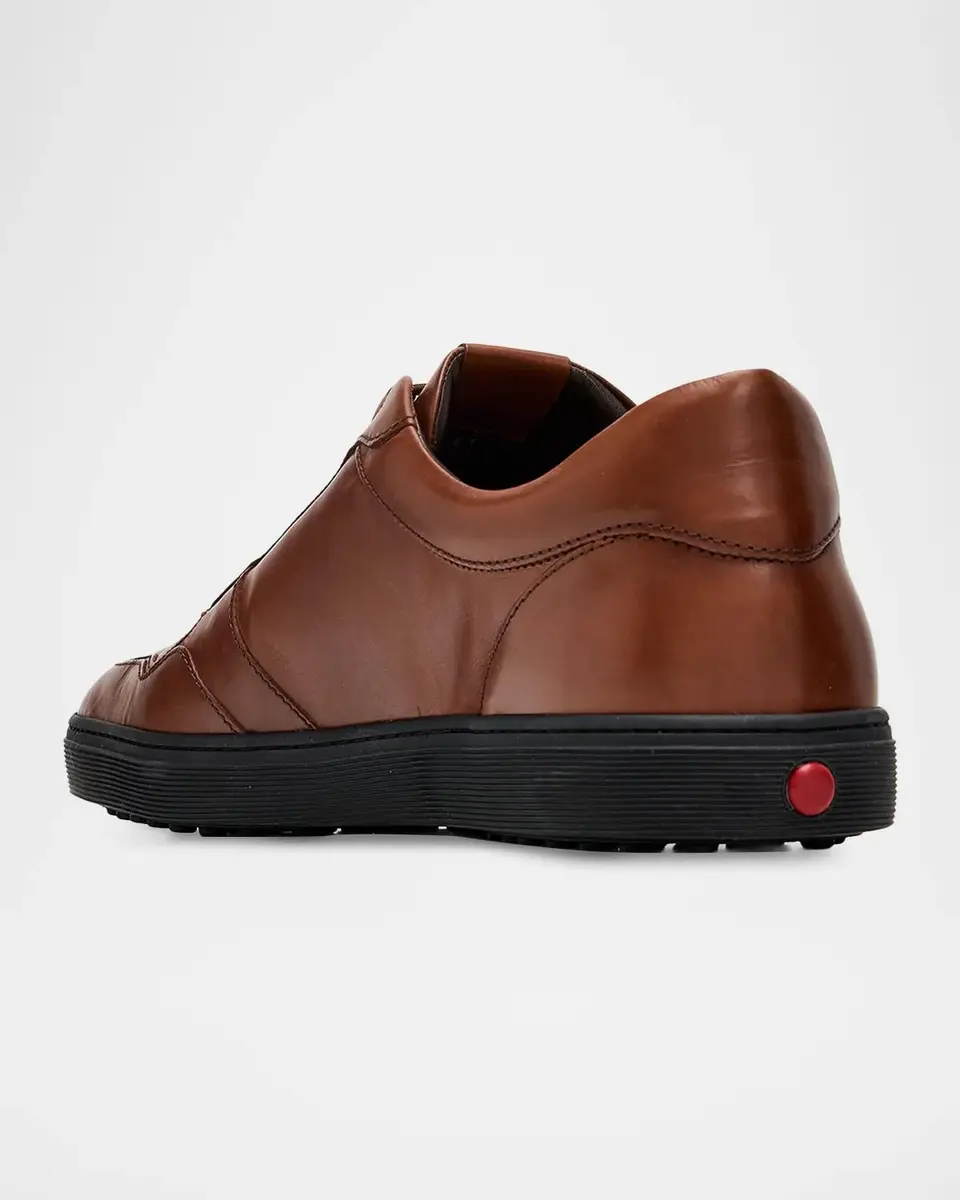 Tod's Men's Leather Slip-On Sneakers | Thumbnail 4 Tod's Men's Leather Slip-On Sneakers | Thumbnail 4
