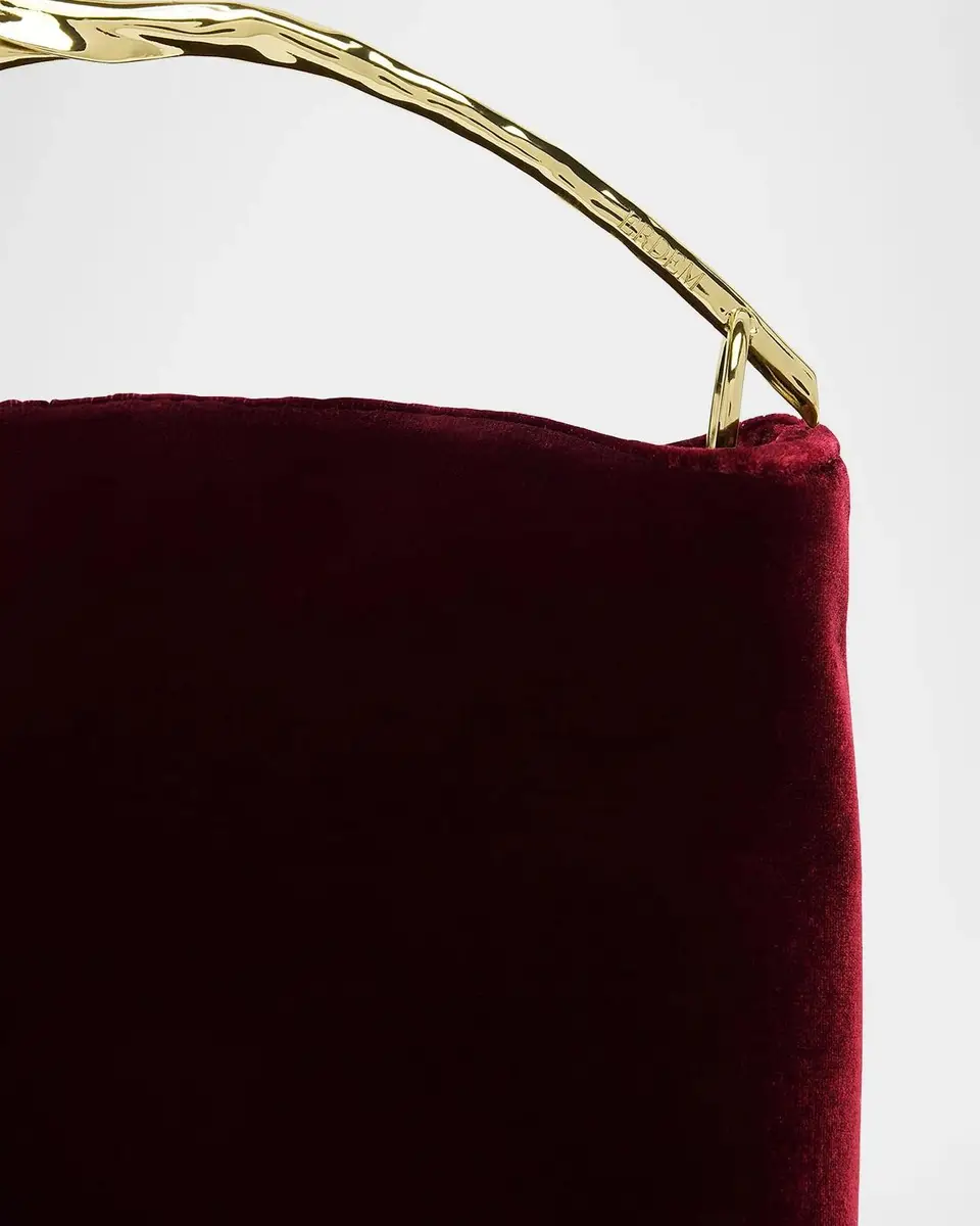 Erdem Bloom Mini Velvet Top Handle Bag | Thumbnail 7 Erdem Bloom Mini Velvet Top Handle Bag | Thumbnail 7