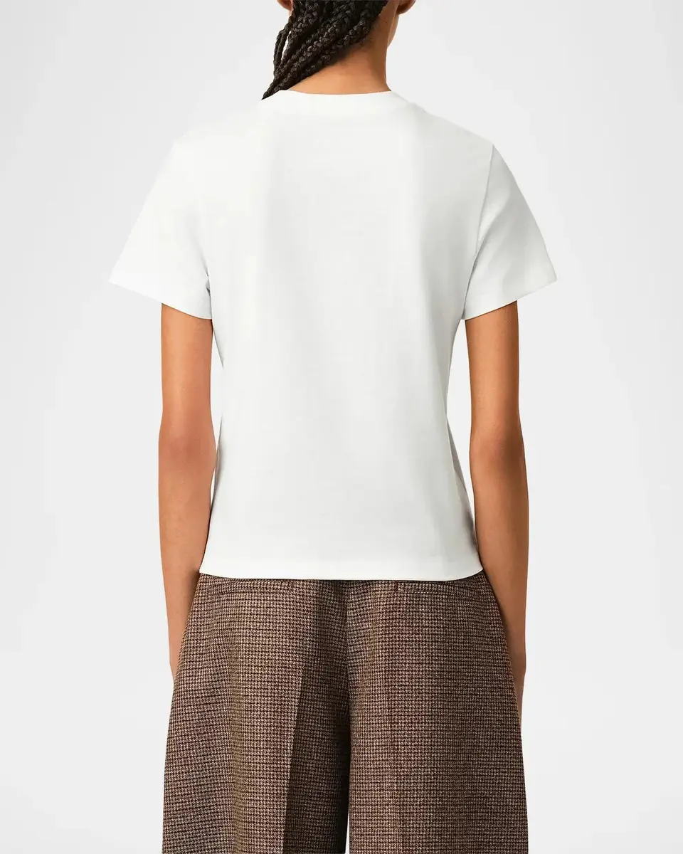 AMI PARIS Logo Cotton T-Shirt | Thumbnail 3