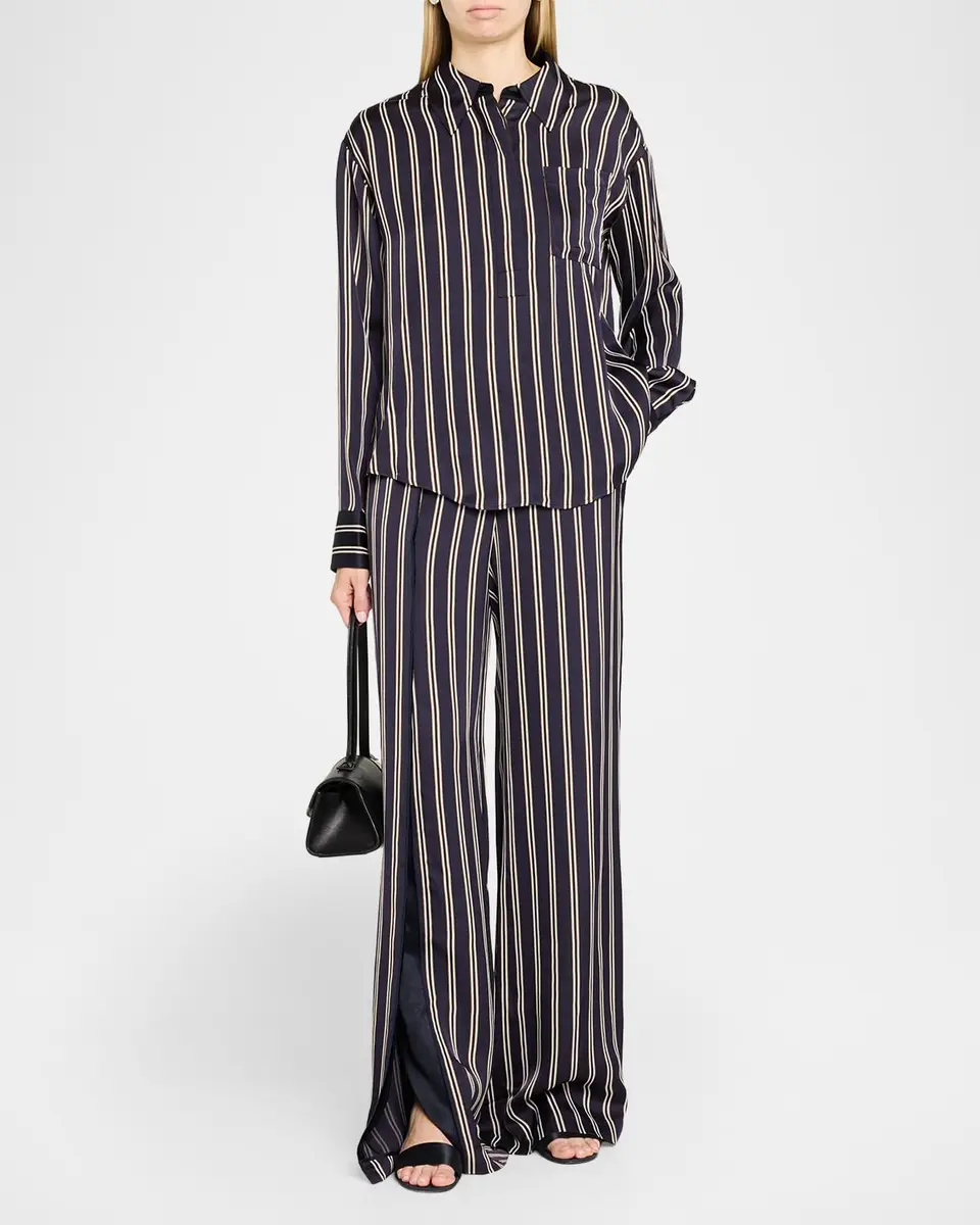 Jason Wu Collection Striped Wide-Leg Trousers | Thumbnail 2 Jason Wu Collection Striped Wide-Leg Trousers | Thumbnail 2