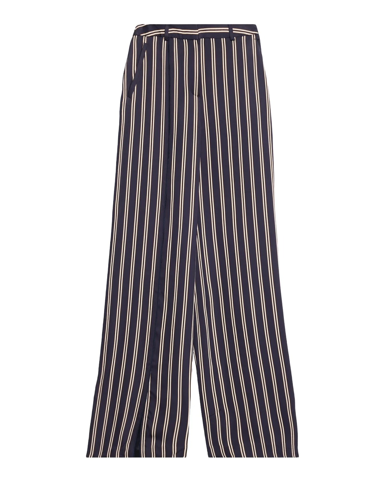 Striped Wide-Leg Trousers Striped Wide-Leg Trousers