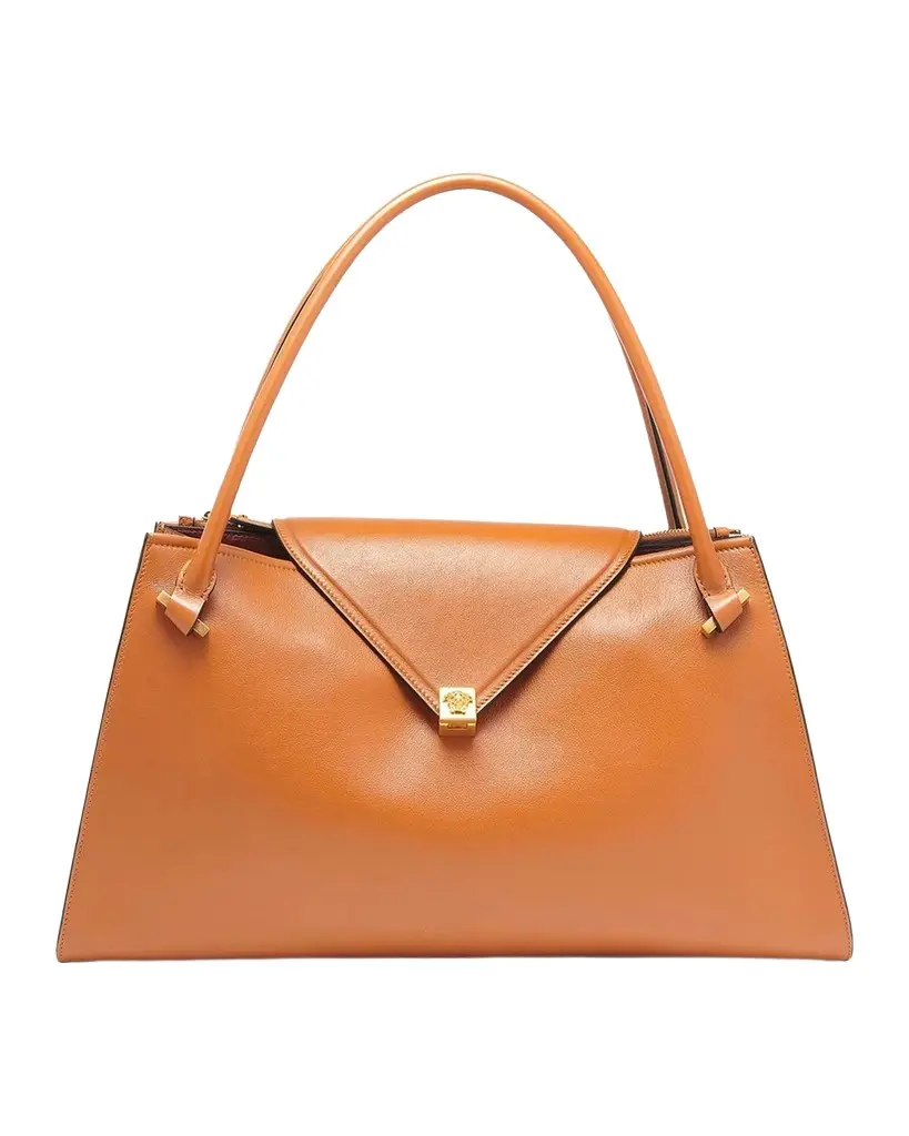 Versace Severine Large Leather Top Handle