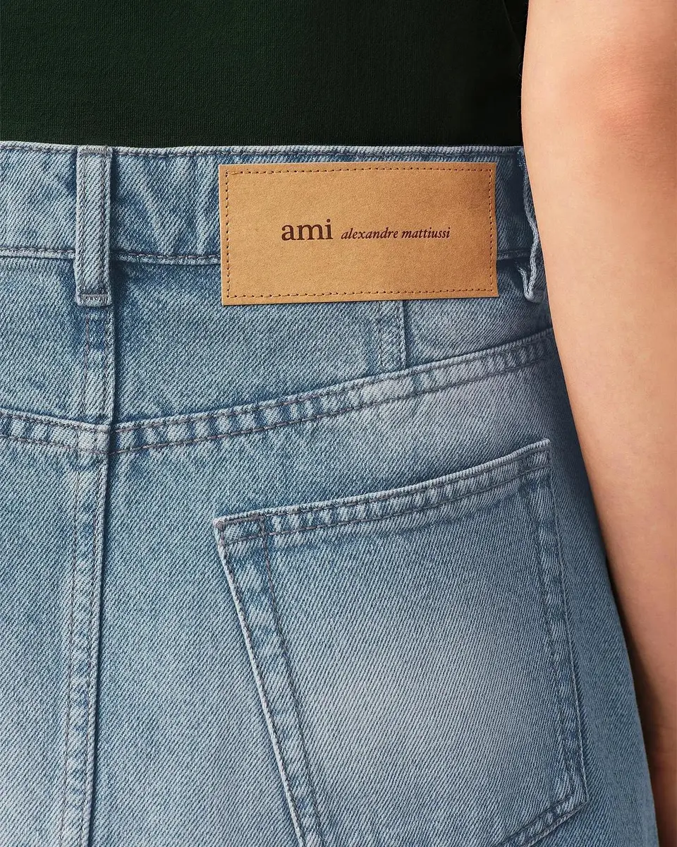 AMI PARIS Denim Mini Skirt | Thumbnail 5 AMI PARIS Denim Mini Skirt | Thumbnail 5