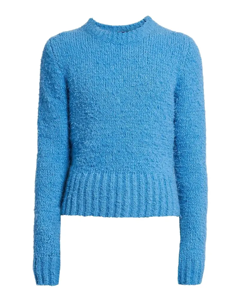Dolce & Gabbana Men's High Pile Crewneck Sweater