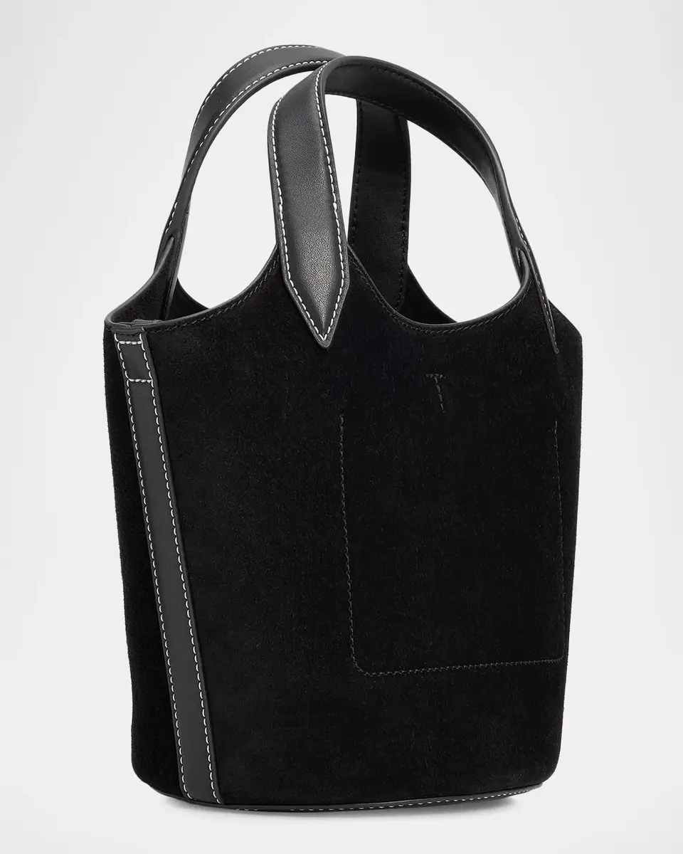 Veronica Beard Anchor Suede Top-Handle Bag | Thumbnail 3 Veronica Beard Anchor Suede Top-Handle Bag | Thumbnail 3