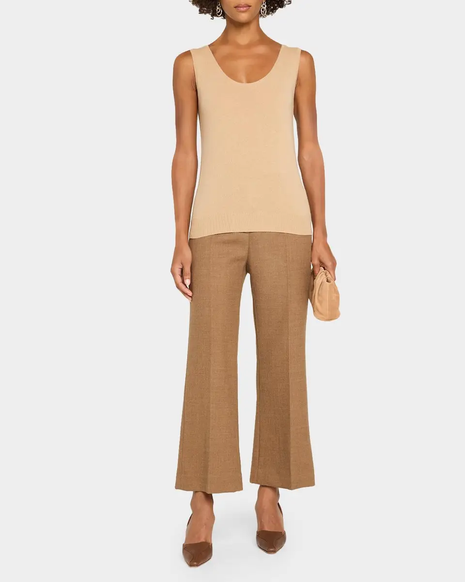 Neiman Marcus Cashmere Collection Cashmere Tank Top | Thumbnail 2 Neiman Marcus Cashmere Collection Cashmere Tank Top | Thumbnail 2