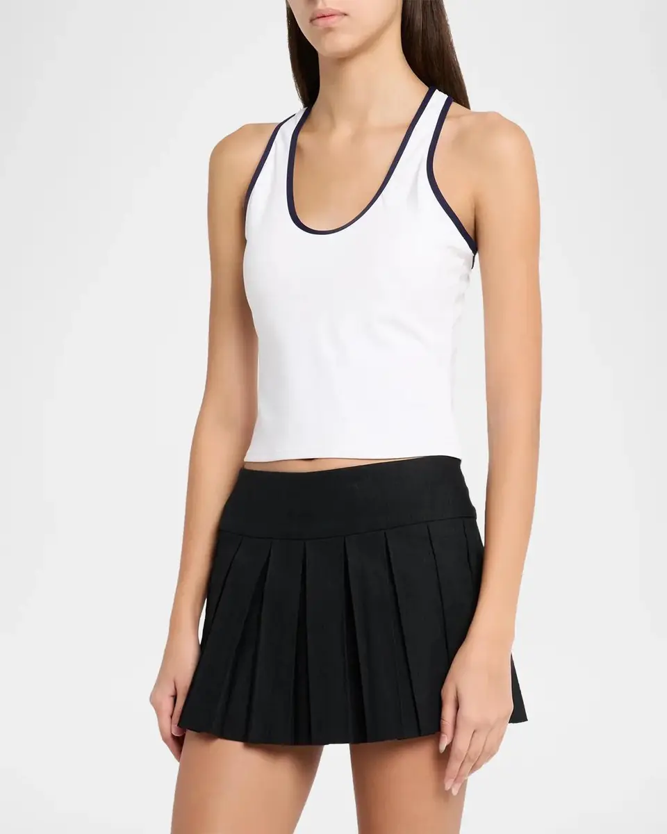 L'Agence Martina Racerback Tank Top | Thumbnail 4 L'Agence Martina Racerback Tank Top | Thumbnail 4