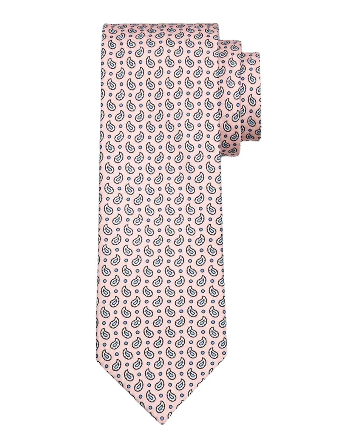 Brioni Men's Micro-Paisley Silk Tie