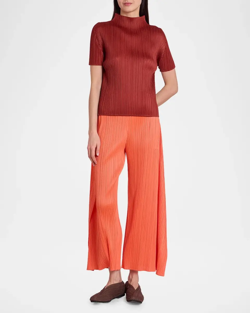 Issey Miyake Monthly Colors: September Pleats Short-Sleeve Top | Thumbnail 2 Issey Miyake Monthly Colors: September Pleats Short-Sleeve Top | Thumbnail 2