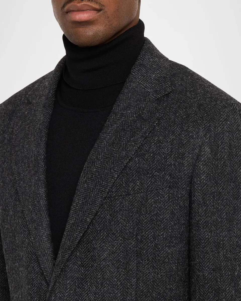 Polo Ralph Lauren Men's Herringbone Tailored-Fit Sport Jacket | Thumbnail 5 Polo Ralph Lauren Men's Herringbone Tailored-Fit Sport Jacket | Thumbnail 5