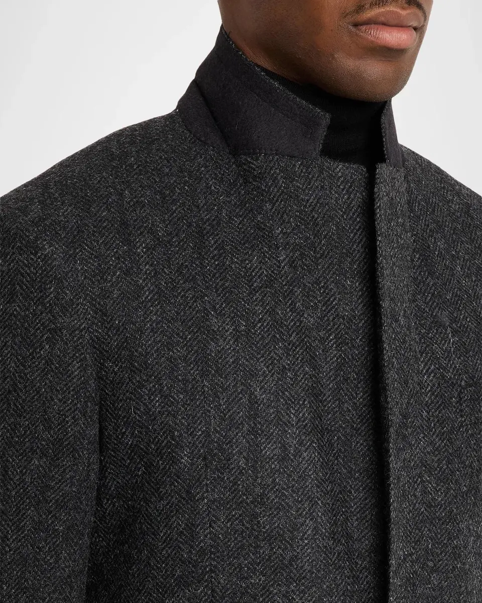 Polo Ralph Lauren Men's Herringbone Tailored-Fit Sport Jacket | Thumbnail 7 Polo Ralph Lauren Men's Herringbone Tailored-Fit Sport Jacket | Thumbnail 7
