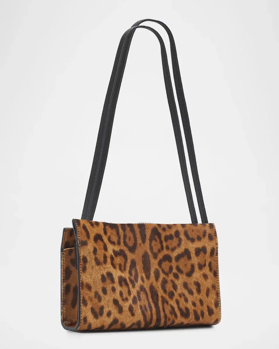 Burberry Cotswolds Leopard-Print Calf Hair Pouch Bag | Thumbnail 3 Burberry Cotswolds Leopard-Print Calf Hair Pouch Bag | Thumbnail 3
