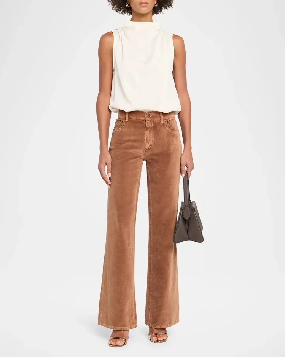 Kobi Halperin Ruby Straight-Leg Stretch Cotton Pants | Thumbnail 2