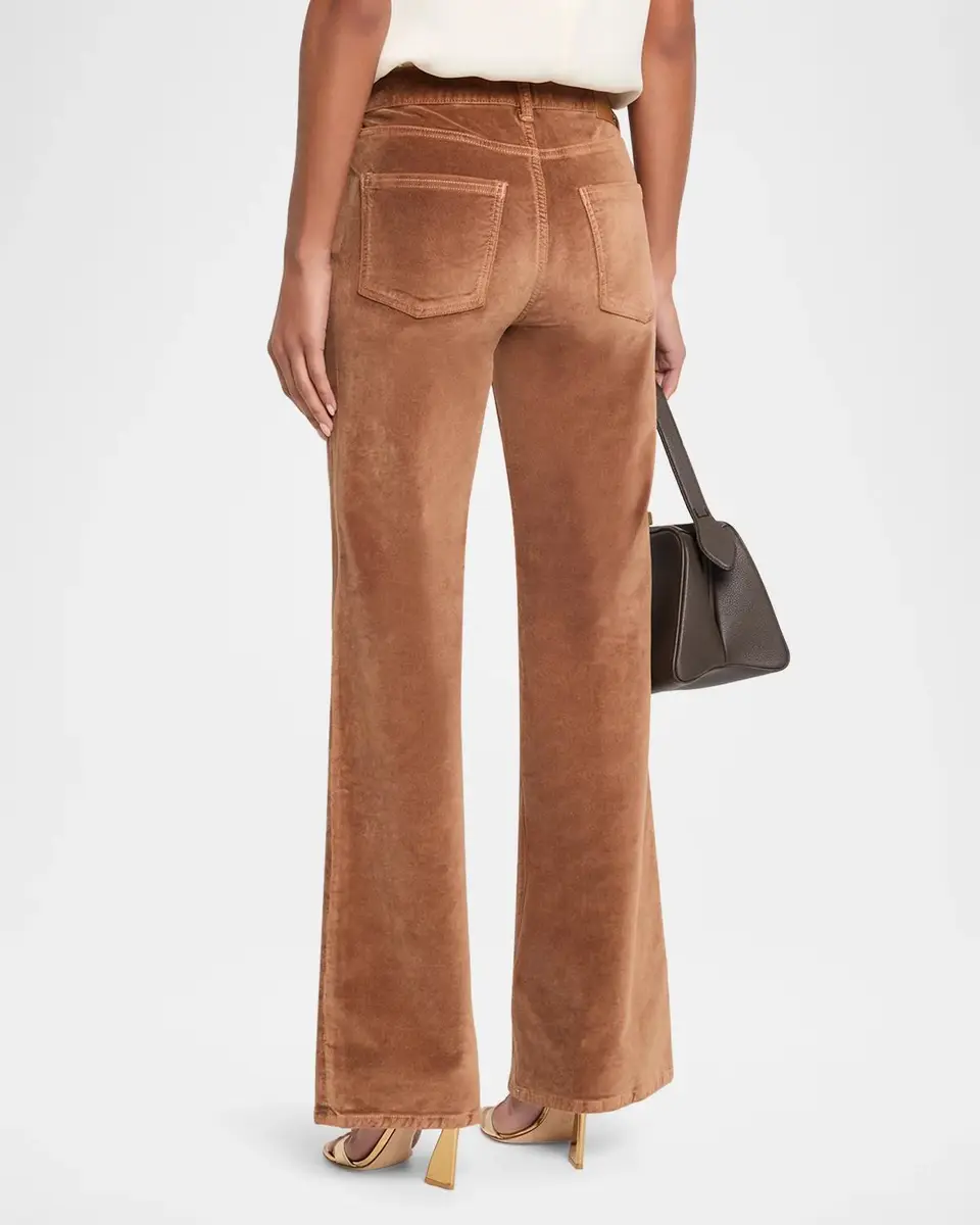 Kobi Halperin Ruby Straight-Leg Stretch Cotton Pants | Thumbnail 3